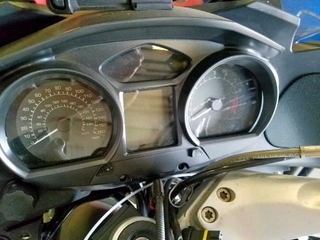 WB1044002DZW21850 - 2013 BMW R1200 RT BLUE photo 8