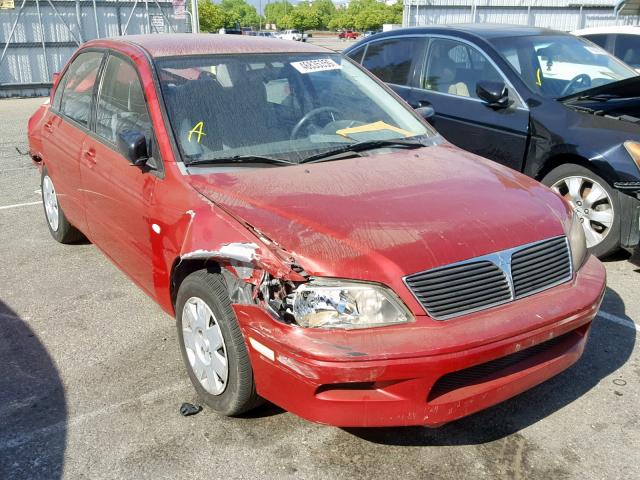 JA3AJ26E93U112646 - 2003 MITSUBISHI LANCER ES RED photo 1