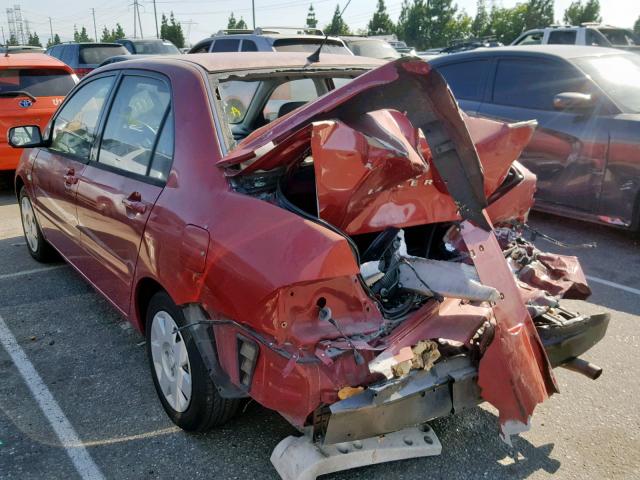 JA3AJ26E93U112646 - 2003 MITSUBISHI LANCER ES RED photo 3