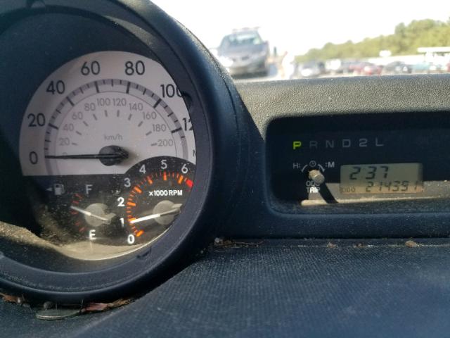 JTLKT324750180879 - 2005 TOYOTA SCION XB 黑色 照片 8