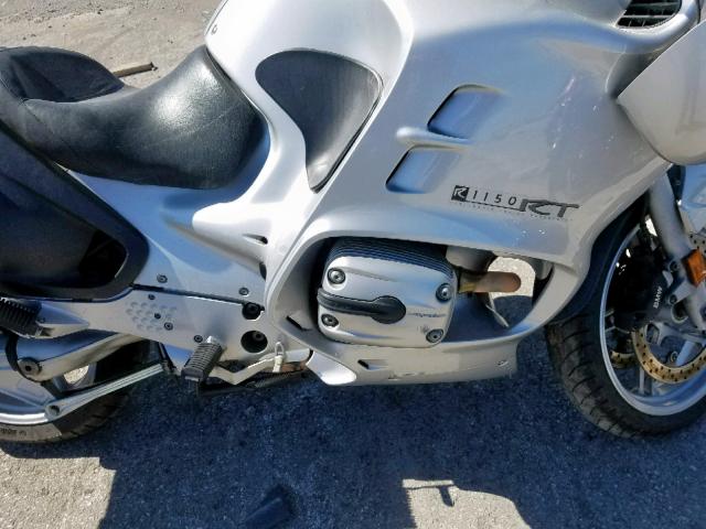 WB10499A84ZE95828 - 2004 BMW R1150 RT SILVER photo 7