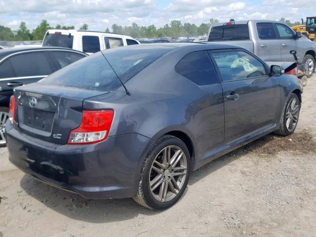 JTKJF5C70C3025811 - 2012 TOYOTA SCION TC ნაცრისფერი ფოტო 4