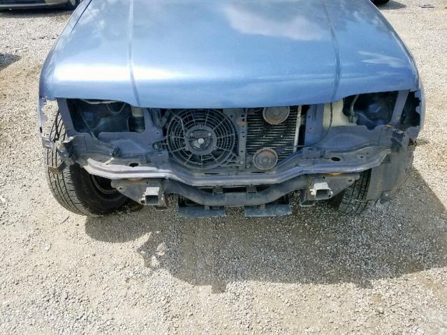 KNDJB723325153671 - 2002 KIA SPORTAGE BLUE photo 9