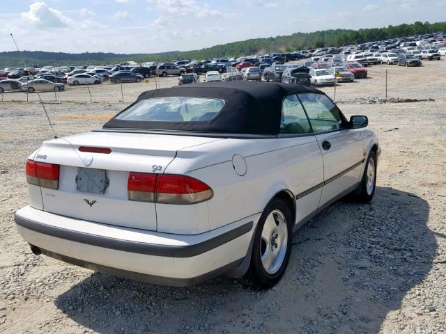 YS3DF78NXX7001143 - 1999 SAAB 9-3 SE WHITE photo 4