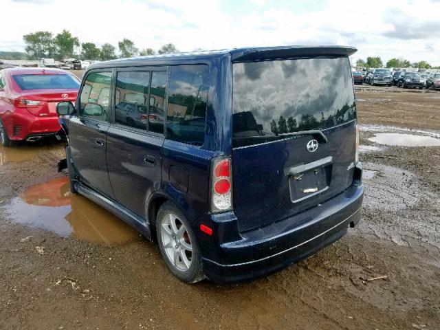 JTLKT324364066291 - 2006 TOYOTA SCION XB 蓝色 照片 3