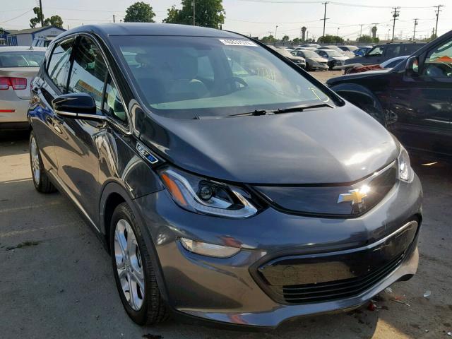 1G1FW6S09H4187132 - 2017 CHEVROLET BOLT EV LT GRAY photo 1