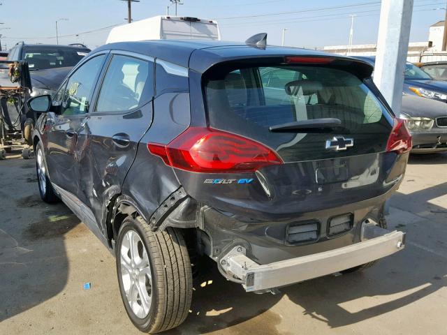 1G1FW6S09H4187132 - 2017 CHEVROLET BOLT EV LT GRAY photo 3