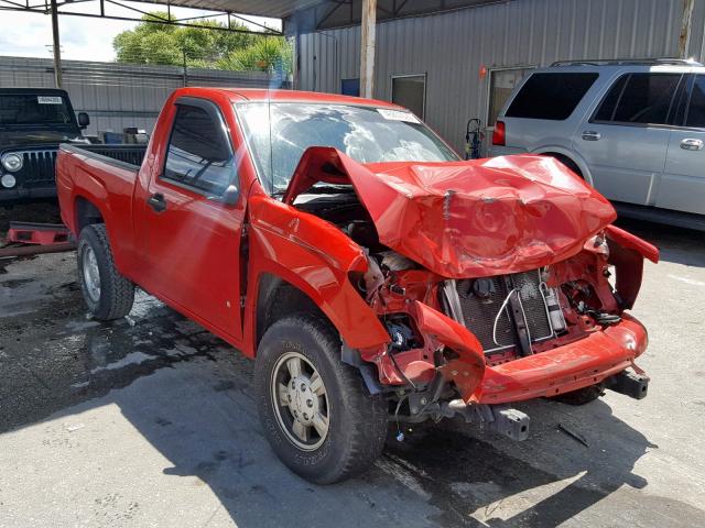 1GCCS149978129758 - 2007 CHEVROLET COLORADO RED photo 1