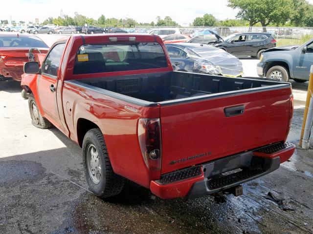 1GCCS149978129758 - 2007 CHEVROLET COLORADO RED photo 3