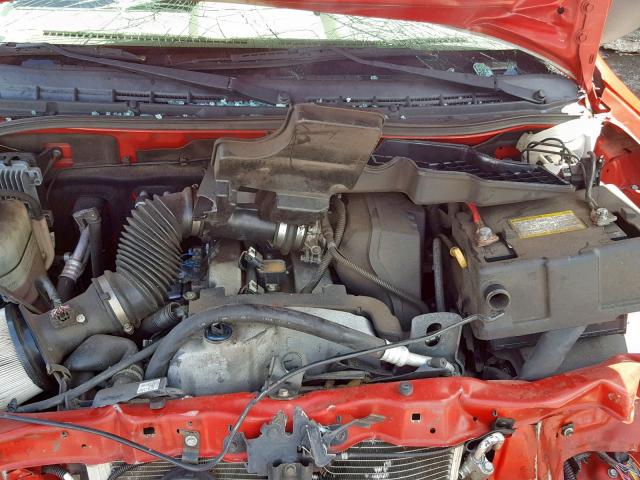 1GCCS149978129758 - 2007 CHEVROLET COLORADO RED photo 7