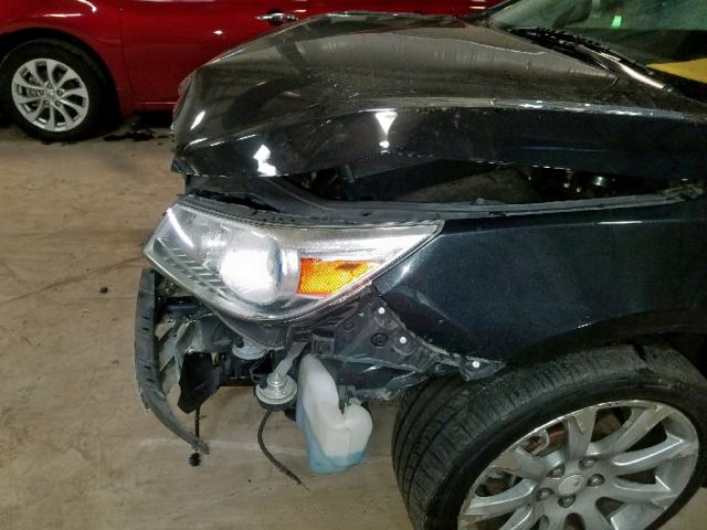 1G4GJ5G3XDF206658 - 2013 BUICK LACROSSE T BLACK photo 9
