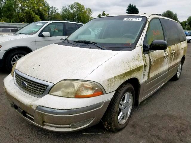 2FMDA53412BA10172 - 2002 FORD WINDSTAR S WHITE photo 2