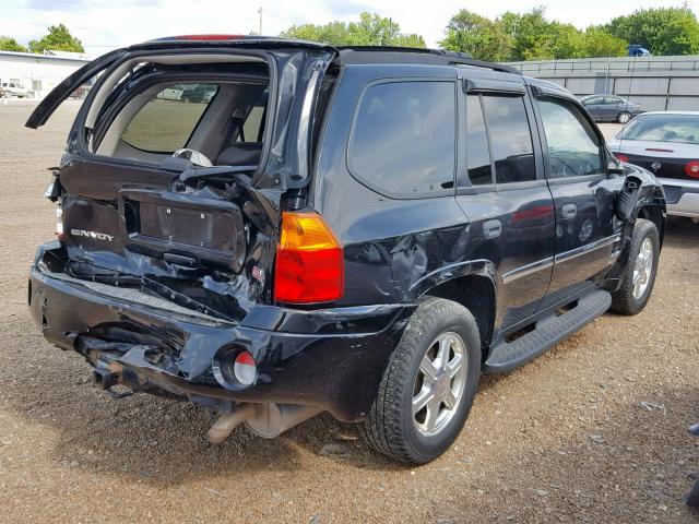 1GKDT13S282208722 - 2008 GMC ENVOY BLACK photo 4