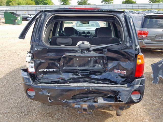 1GKDT13S282208722 - 2008 GMC ENVOY BLACK photo 9