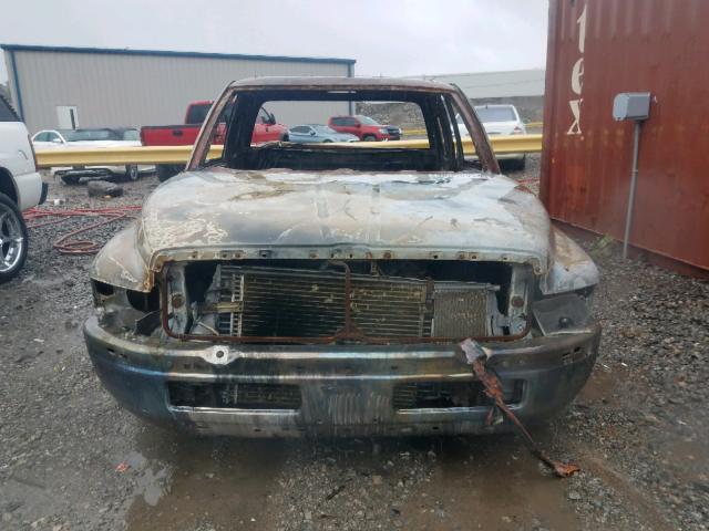 1B7MC336X1J226827 - 2001 DODGE RAM 3500 BURN photo 10