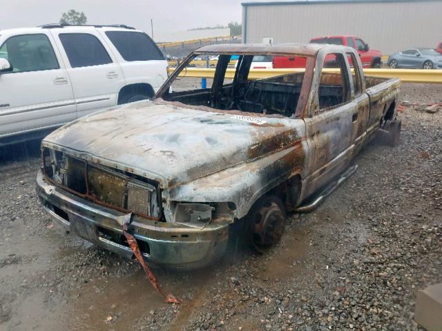 1B7MC336X1J226827 - 2001 DODGE RAM 3500 BURN photo 2