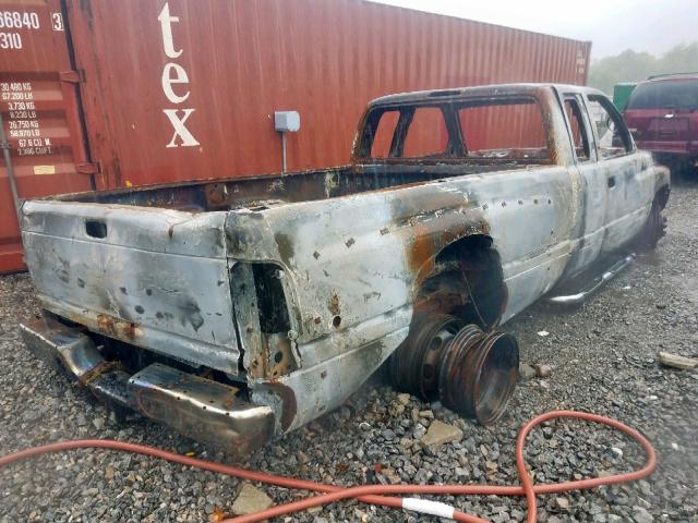 1B7MC336X1J226827 - 2001 DODGE RAM 3500 BURN photo 4