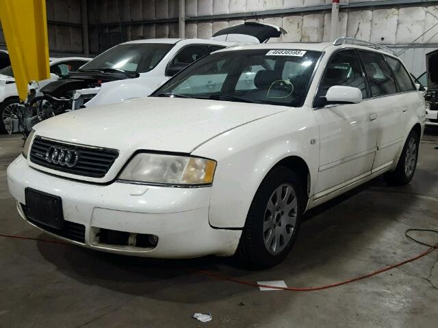 WAUDA24B4XN132839 - 1999 AUDI A6 AVANT Q WHITE photo 2