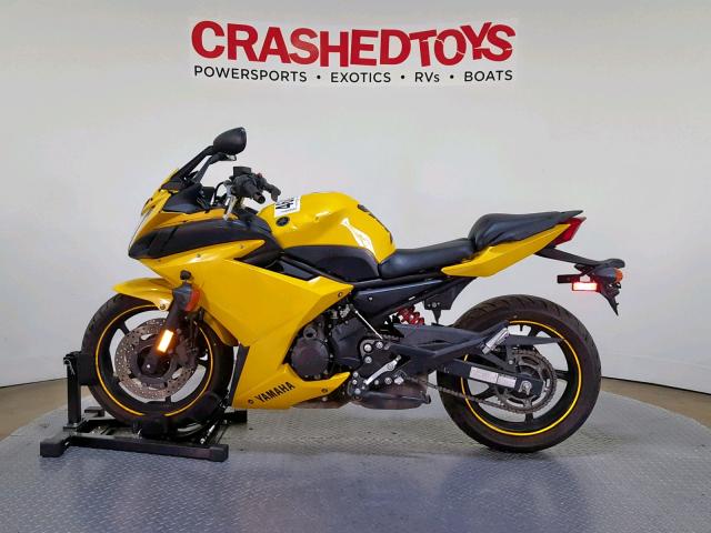 JYARJ18E79A004866 - 2009 YAMAHA FZ6 R YELLOW photo 5