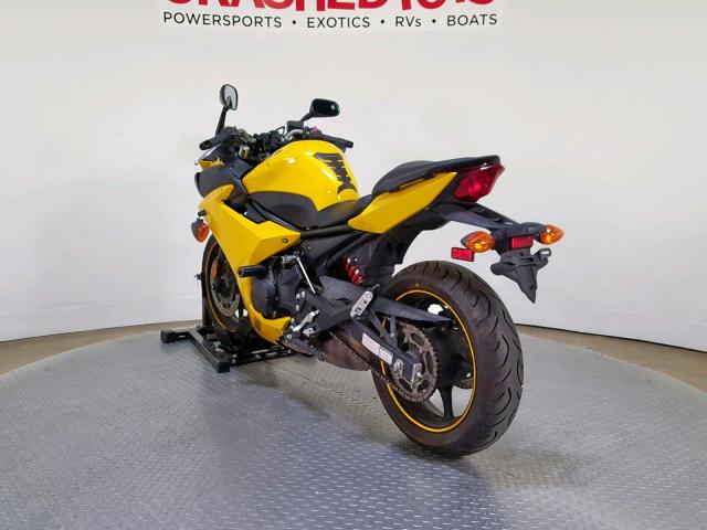 JYARJ18E79A004866 - 2009 YAMAHA FZ6 R YELLOW photo 6