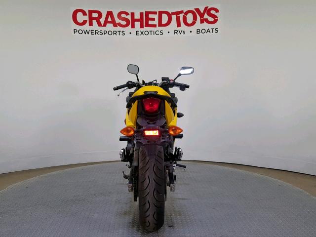 JYARJ18E79A004866 - 2009 YAMAHA FZ6 R YELLOW photo 7