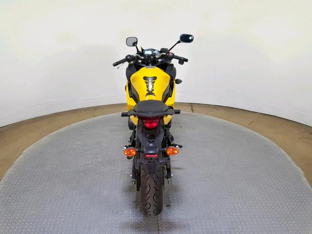 JYARJ18E79A004866 - 2009 YAMAHA FZ6 R YELLOW photo 9