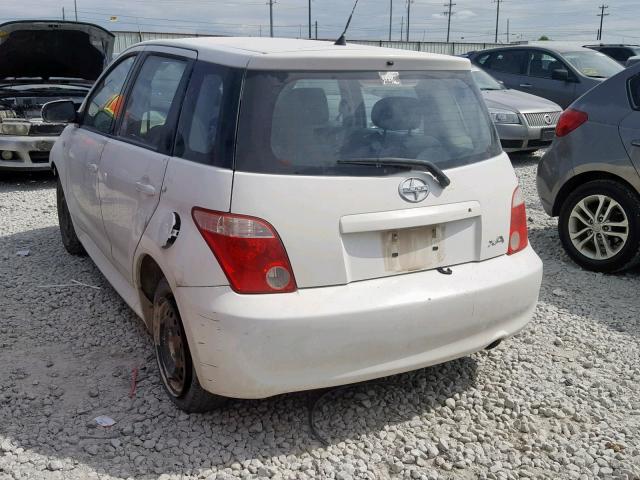 JTKKT624865022092 - 2006 TOYOTA SCION XA WHITE photo 3