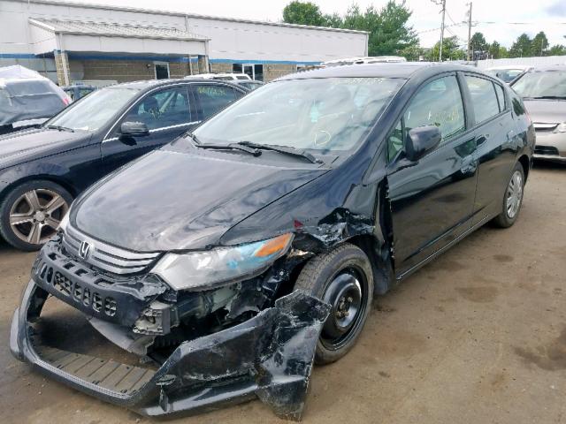 JHMZE2H55BS002546 - 2011 HONDA INSIGHT LX BLACK photo 2