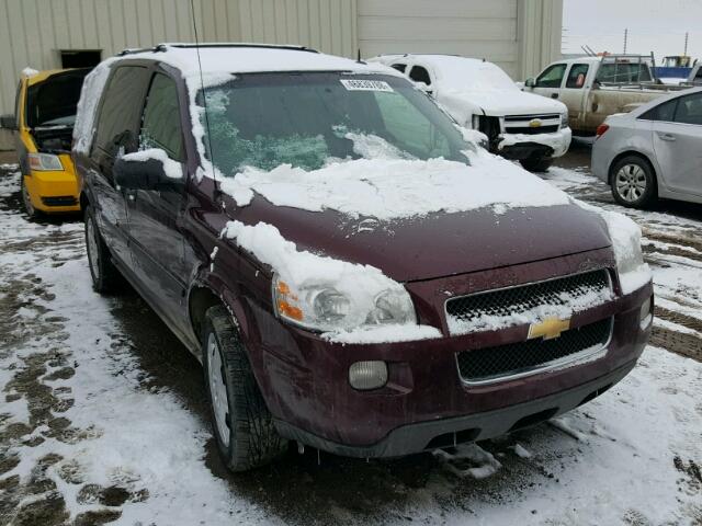 1GNDV23179D112536 - 2009 CHEVROLET UPLANDER L ბურგუნდია ფოტო 1