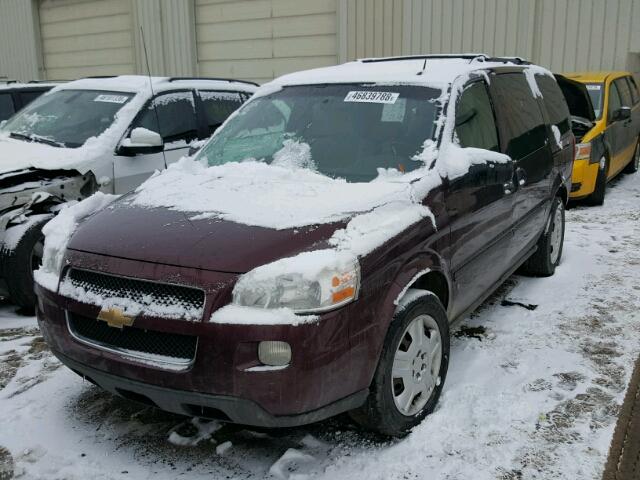 1GNDV23179D112536 - 2009 CHEVROLET UPLANDER L ბურგუნდია ფოტო 2