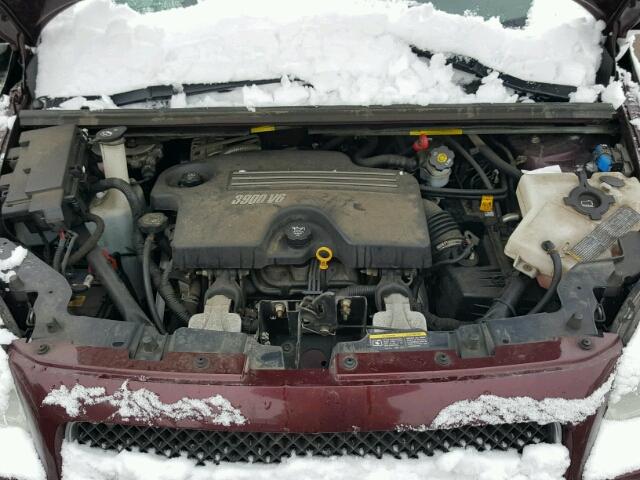 1GNDV23179D112536 - 2009 CHEVROLET UPLANDER L ბურგუნდია ფოტო 7