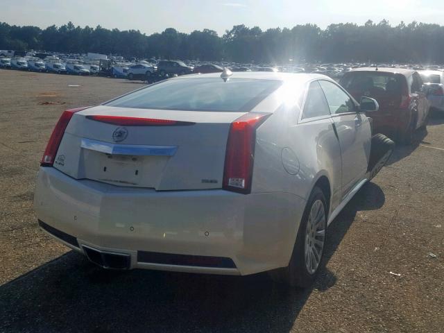 1G6DJ1E30C0127944 - 2012 CADILLAC CTS PERFOR WHITE photo 4