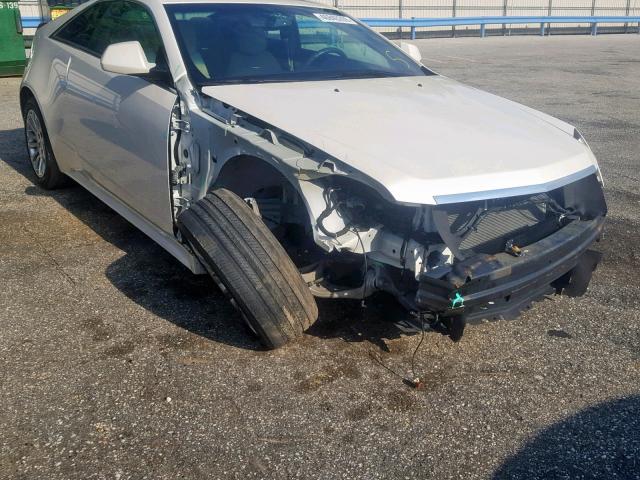 1G6DJ1E30C0127944 - 2012 CADILLAC CTS PERFOR WHITE photo 9