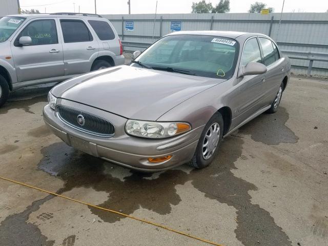 1G4HP52K144112875 - 2004 BUICK LESABRE CU TAN photo 2