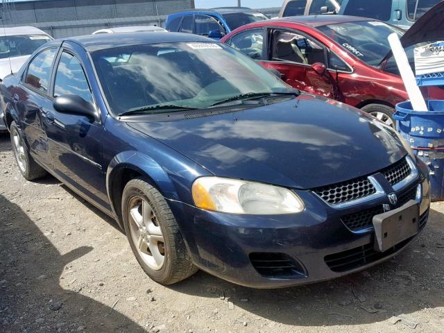 1B3EL46X14N349395 - 2004 DODGE STRATUS SX BLUE photo 1