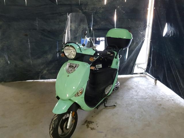 RFVPAP5A1F1117388 - 2015 GENUINE SCOOTER CO. BUDDY 50 TEAL photo 2