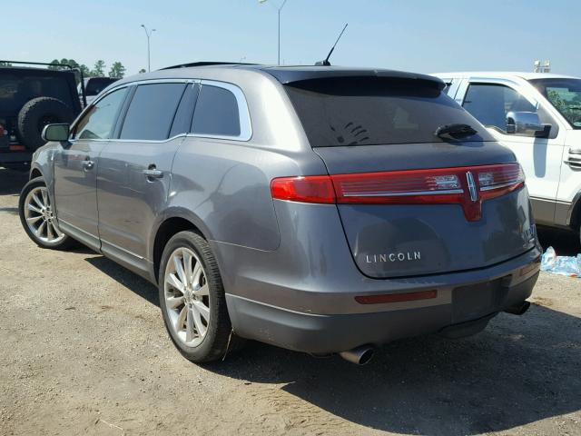 2LMHJ5AT8ABJ06234 - 2010 LINCOLN MKT GRAY photo 3