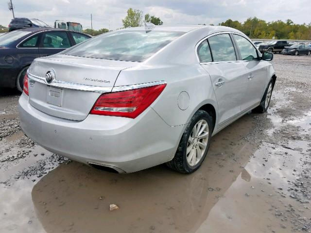 1G4GD5G37FF346323 - 2015 BUICK LACROSSE P SILVER photo 4