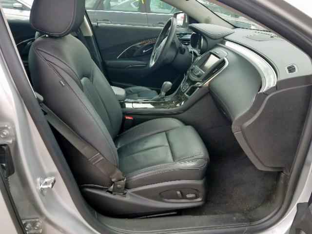 1G4GD5G37FF346323 - 2015 BUICK LACROSSE P SILVER photo 5