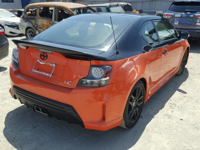JTKJF5C70FJ007776 - 2015 TOYOTA SCION TC ორფეროვანი ფოტო 4