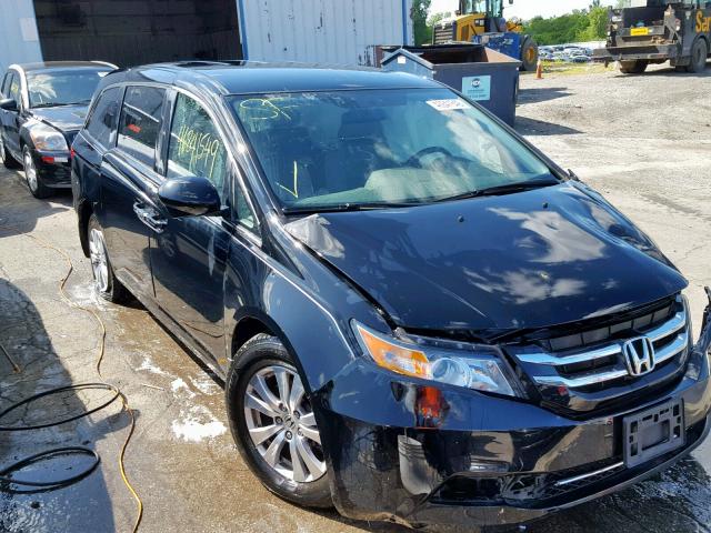 5FNRL5H33GB146401 - 2016 HONDA ODYSSEY SE BLACK photo 1