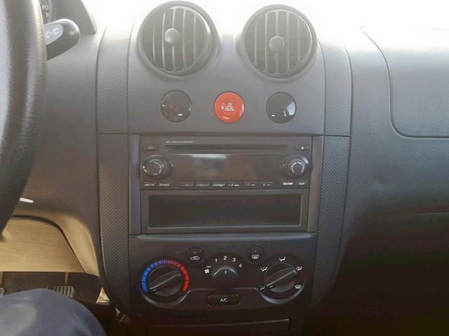 KL1TD66696B597010 - 2006 CHEVROLET AVEO BASE თეთრი ფოტო 9