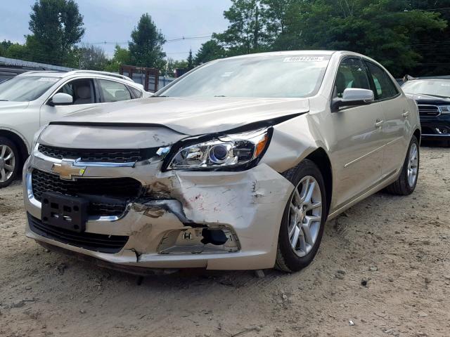 1G11C5SL0FF310549 - 2015 CHEVROLET MALIBU 1LT BEIGE photo 2
