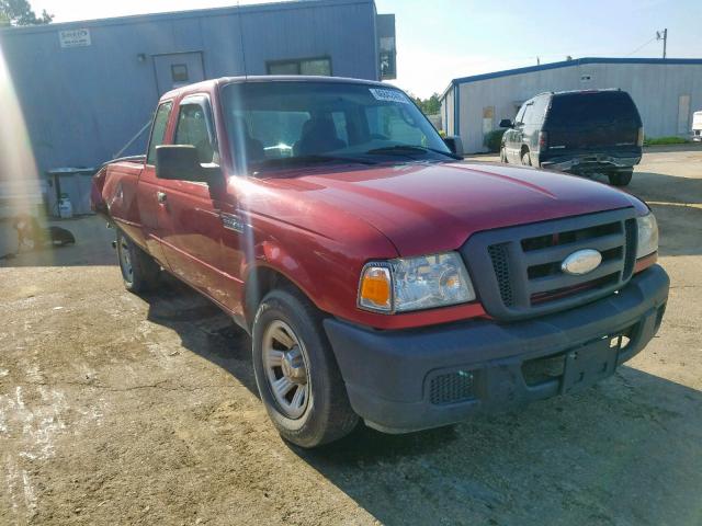 1FTYR14U16PA12766 - 2006 FORD RANGER SUP RED photo 1