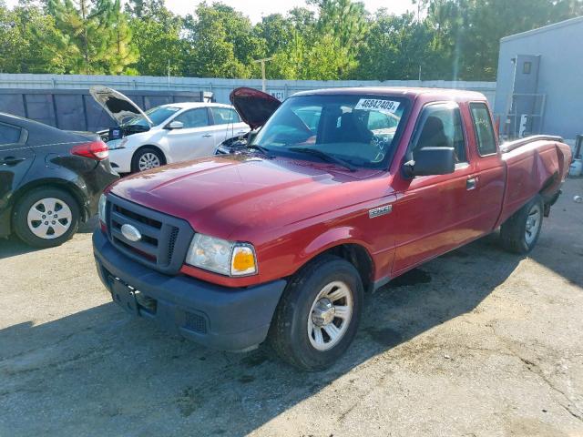 1FTYR14U16PA12766 - 2006 FORD RANGER SUP RED photo 2