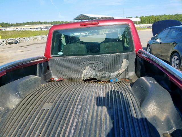 1FTYR14U16PA12766 - 2006 FORD RANGER SUP RED photo 6