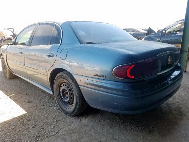 1G4HP54K0YU264049 - 2000 BUICK LESABRE CU BLUE photo 3