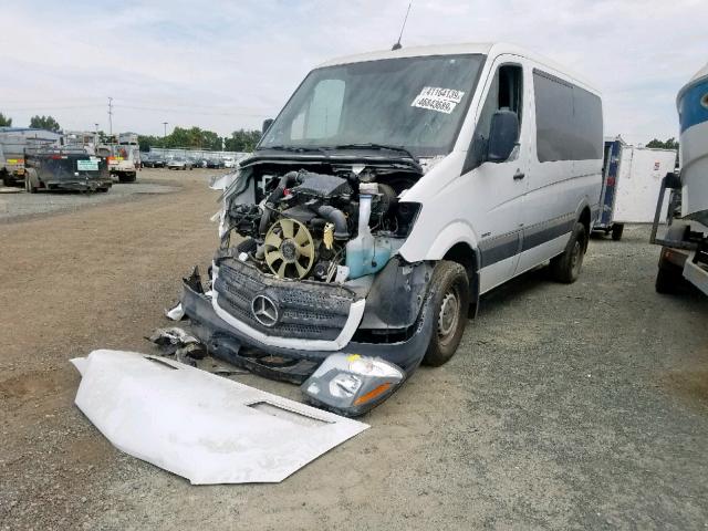 WDZPE7DD5GP301032 - 2016 MERCEDES-BENZ SPRINTER 2 WHITE photo 2