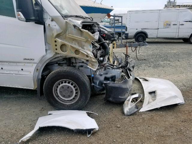 WDZPE7DD5GP301032 - 2016 MERCEDES-BENZ SPRINTER 2 WHITE photo 9