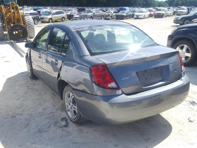 1G8AJ52F75Z177206 - 2005 SATURN ION LEVEL BLUE photo 3